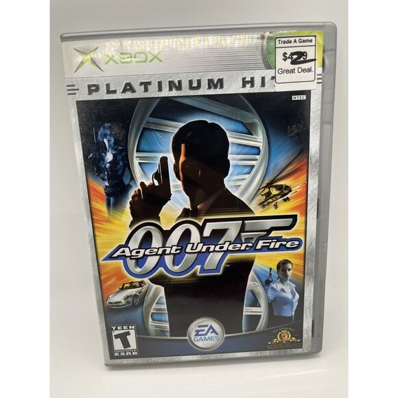 James Bond 007 in Agent Under Fire (Microsoft Xbox, 2002) Complete - TESTED - Picture 2 of 8